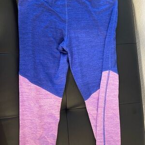 Champion Blue and Purple Leggings Athletic Wear
